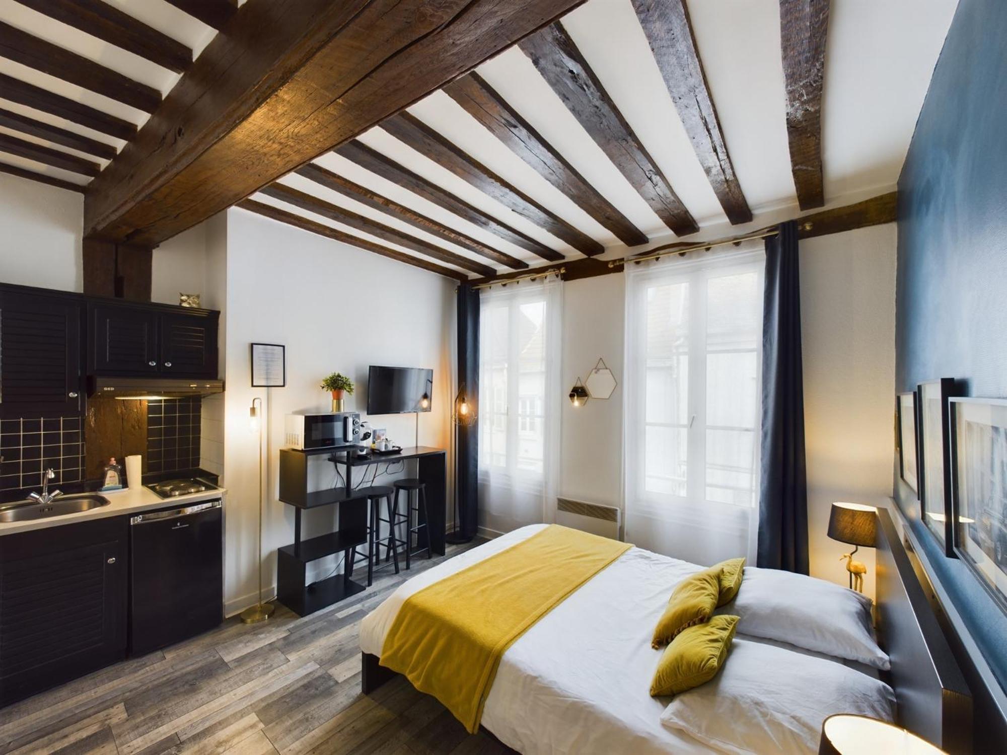 Studio Deschainets Troyes Gare Et Centre Historique Zewnętrze zdjęcie